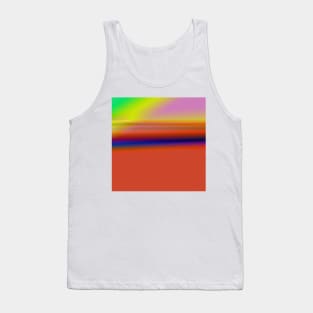 purple green blue abstract texture Tank Top